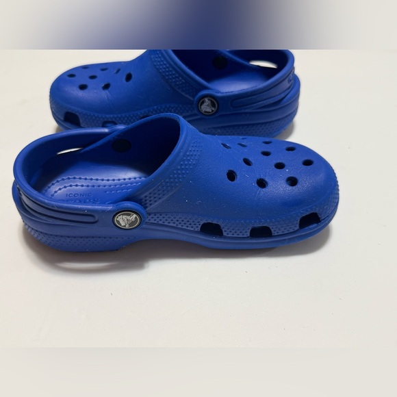 Crocs - Bright Blue size 13C Used - Picture 3 of 5